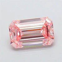 4.04ct Emerald Lab Grown Diamond (Colour Fancy Intense Pink, Clarity VS1, IGI Certified)