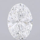 4.04ct Oval Lab Grown Diamond (Colour D, Clarity VVS1, IGI Certified)