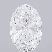 4.04ct Oval Lab Grown Diamond (Colour D, Clarity VVS1, IGI Certified)