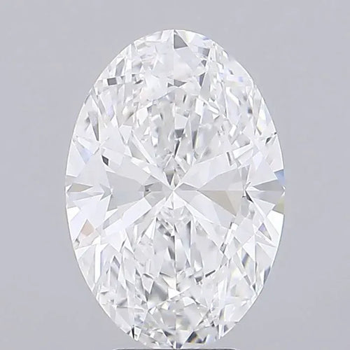 4.04ct Oval Lab Grown Diamond (Colour D, Clarity VVS1, IGI Certified)