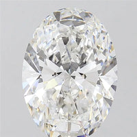 4.04ct Oval Lab Grown Diamond (Colour E, Clarity VVS2, IGI Certified)