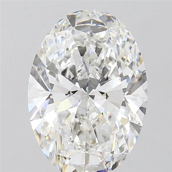 4.04ct Oval Lab Grown Diamond (Colour E, Clarity VVS2, IGI Certified)