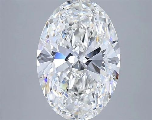 4.04ct Oval Lab Grown Diamond (Colour F, Clarity VVS2, IGI Certified)