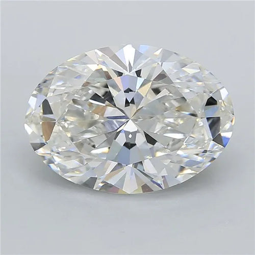 4.04ct Oval Lab Grown Diamond (Colour G, Clarity VVS2, IGI Certified)