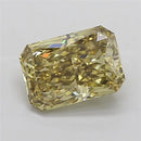 4.04ct Radiant Lab Grown Diamond (Colour Fancy Gray Yellow, Clarity VS2, IGI Certified)