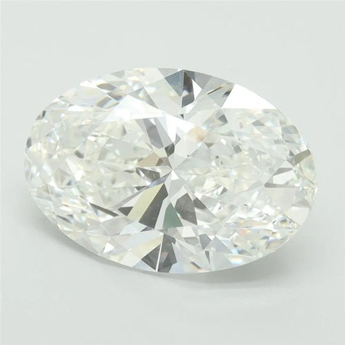 4.05ct Oval Lab Grown Diamond (Colour G, Clarity VVS2, IGI Certified)