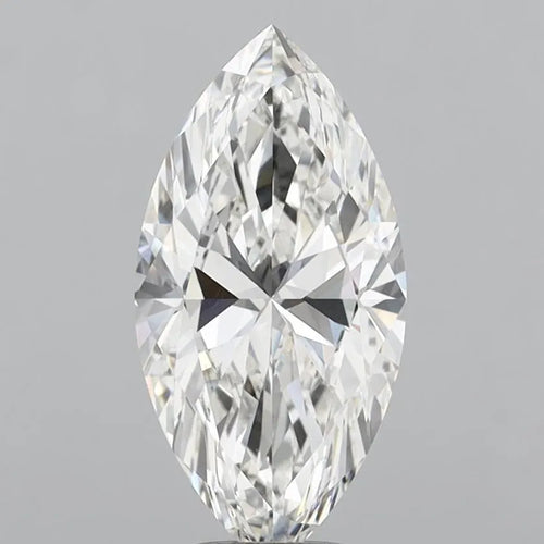 4.06ct Marquise Lab Grown Diamond (Colour F, Clarity VVS2, IGI Certified)