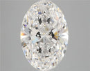 4.06ct Oval Lab Grown Diamond (Colour D, Clarity VVS2, IGI Certified)