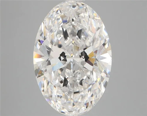 4.06ct Oval Lab Grown Diamond (Colour D, Clarity VVS2, IGI Certified)