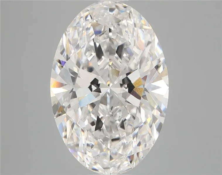 4.06ct Oval Lab Grown Diamond (Colour D, Clarity VVS2, IGI Certified)
