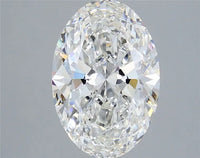4.06ct Oval Lab Grown Diamond (Colour G, Clarity VS1, IGI Certified)
