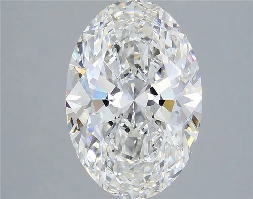 4.06ct Oval Lab Grown Diamond (Colour G, Clarity VS1, IGI Certified)