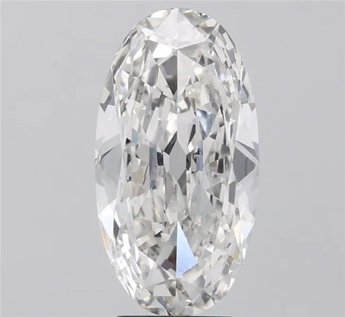 4.07ct Oval Lab Grown Diamond (Colour H, Clarity VVS2, IGI Certified)