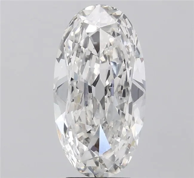 4.07ct Oval Lab Grown Diamond (Colour H, Clarity VVS2, IGI Certified)