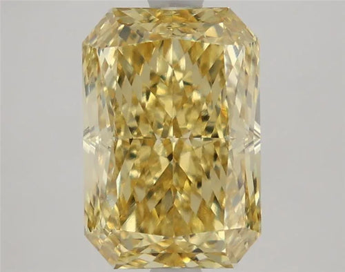 4.07ct Radiant Lab Grown Diamond (Colour Fancy Intense Yellow, Clarity VVS2, IGI Certified)