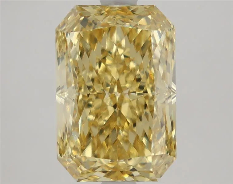 4.07ct Radiant Lab Grown Diamond (Colour Fancy Intense Yellow, Clarity VVS2, IGI Certified)