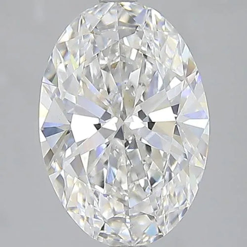 4.08ct Oval Lab Grown Diamond (Colour D, Clarity VS2, IGI Certified)
