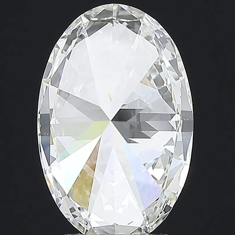 4.08ct Oval Lab Grown Diamond (Colour G, Clarity VS1, IGI Certified)