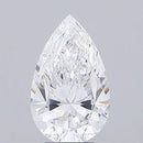 4.08ct Pear Lab Grown Diamond (Colour D, Clarity VS2, IGI Certified)
