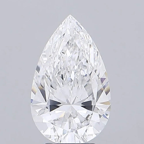 4.08ct Pear Lab Grown Diamond (Colour D, Clarity VS2, IGI Certified)