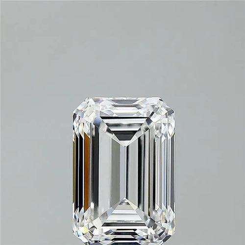 4.09ct Emerald Lab Grown Diamond (Colour D, Clarity VVS1, IGI Certified)