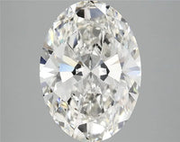 4.09ct Oval Lab Grown Diamond (Colour G, Clarity VS2, IGI Certified)
