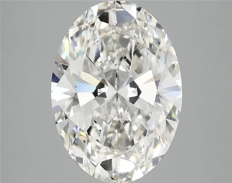4.09ct Oval Lab Grown Diamond (Colour G, Clarity VS2, IGI Certified)
