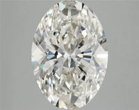 4.09ct Oval Lab Grown Diamond (Colour H, Clarity VVS2, IGI Certified)