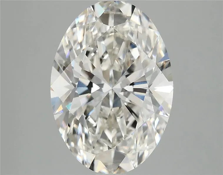 4.09ct Oval Lab Grown Diamond (Colour H, Clarity VVS2, IGI Certified)