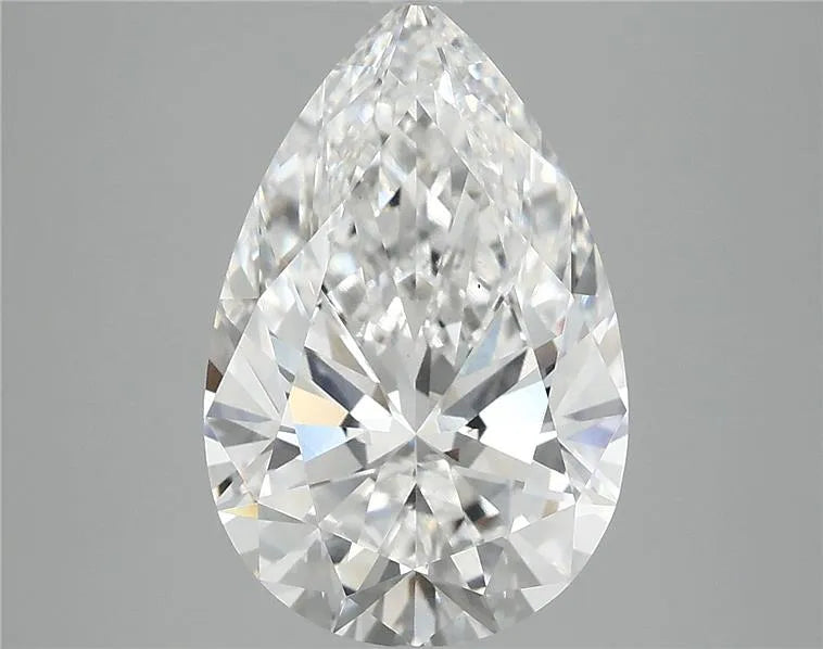 4.09ct Pear Lab Grown Diamond (Colour D, Clarity VS1, IGI Certified)