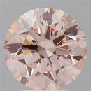 4.09ct Round Lab Grown Diamond (Colour Fancy Intense Pink, Clarity VS1, Cut ID, IGI Certified)