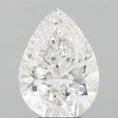 4.10ct Pear Lab Grown Diamond (Colour F, Clarity VS2, IGI Certified)