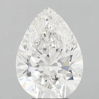 4.10ct Pear Lab Grown Diamond (Colour F, Clarity VS2, IGI Certified)
