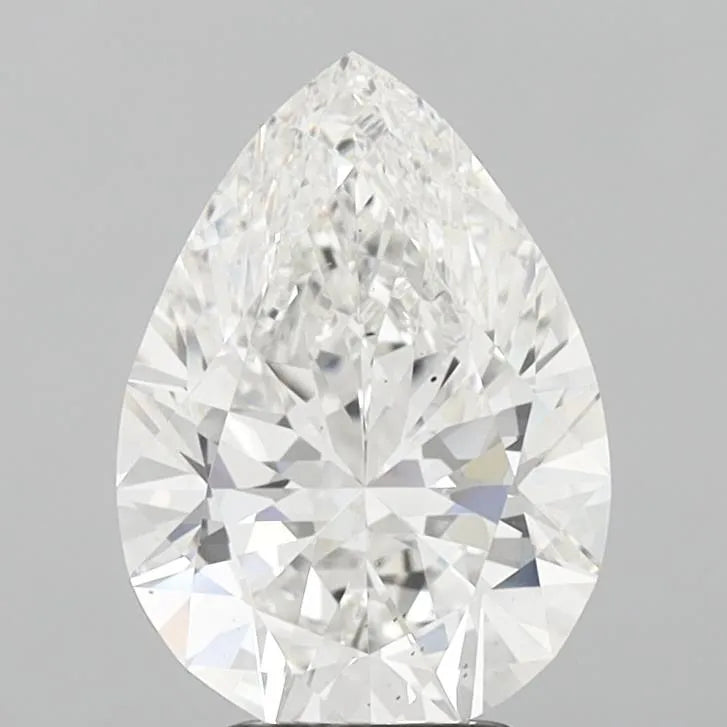 4.10ct Pear Lab Grown Diamond (Colour F, Clarity VS2, IGI Certified)