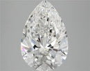4.10ct Pear Lab Grown Diamond (Colour F, Clarity VVS2, IGI Certified)