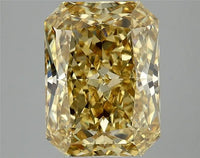 4.10ct Radiant Lab Grown Diamond (Colour Fancy Intense Yellow, Clarity VVS2, IGI Certified)