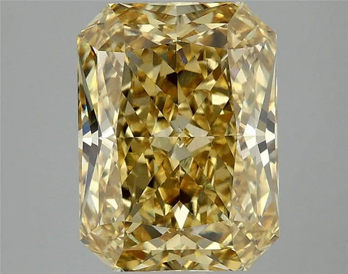 4.10ct Radiant Lab Grown Diamond (Colour Fancy Intense Yellow, Clarity VVS2, IGI Certified)