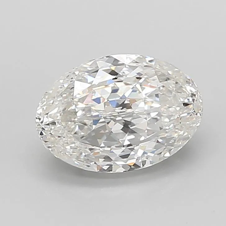 4.18ct Oval Lab Grown Diamond (Colour F, Clarity VS1, IGI Certified)