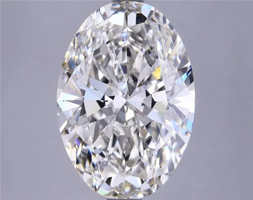 4.22ct Oval Lab Grown Diamond (Colour G, Clarity SI1, IGI Certified)