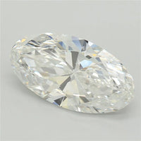 4.32ct Oval Lab Grown Diamond (Colour E, Clarity VVS2, IGI Certified)