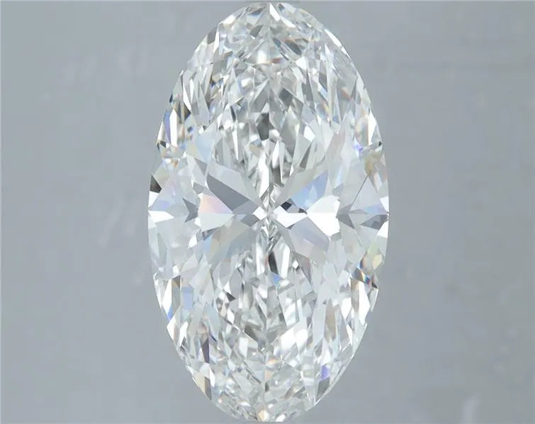 4.35ct Oval Lab Grown Diamond (Colour F, Clarity VVS2, IGI Certified)