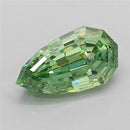 4.39ct Pear Lab Grown Diamond (Colour Fancy Vivid Green, Clarity VVS2, IGI Certified)