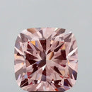 4.41ct Cushion modified Lab Grown Diamond (Colour Fancy Intense Brownish Pink, Clarity VS1, Cut GD, IGI Certified)
