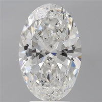 4.57ct Oval Lab Grown Diamond (Colour D, Clarity VVS2, IGI Certified)