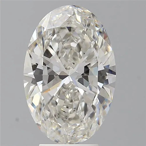 4.59ct Oval Lab Grown Diamond (Colour H, Clarity VVS2, IGI Certified)