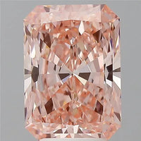 4.59ct Radiant Lab Grown Diamond (Colour Fancy Vivid Pink, Clarity VVS2, IGI Certified)