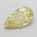 4.72ct Pear Lab Grown Diamond (Colour Fancy Yellow, Clarity VS1, IGI Certified)