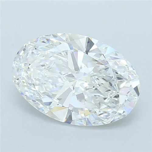 4.85ct Oval Lab Grown Diamond (Colour D, Clarity VVS2, IGI Certified)