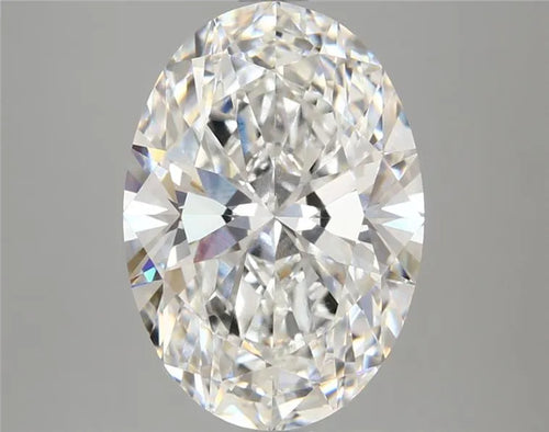 4.87ct Oval Lab Grown Diamond (Colour E, Clarity VVS2, IGI Certified)