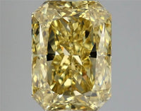 4.89ct Radiant Lab Grown Diamond (Colour Fancy Intense Yellow, Clarity VS1, IGI Certified)